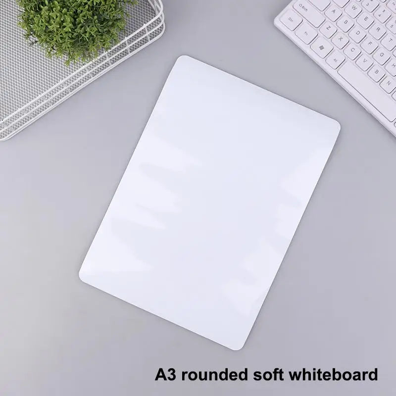 A3/A4 Flexible Magnetic Whiteboard Fridge Dry Erase Board Magnetic Whiteboard Babs A2