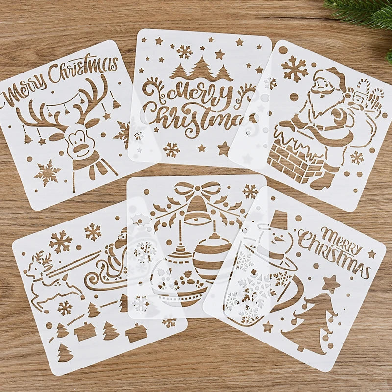 Christmas Drawing Stencils – DIY Cards, Scrapbooking & Wall Decor Christmas Drawing Stencils Babs