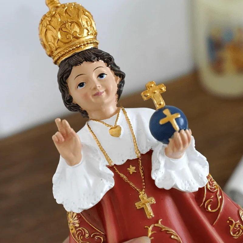 Prague Holy Infant Resin Statue | Catholic Religious Figurine Religious Figurine Babs