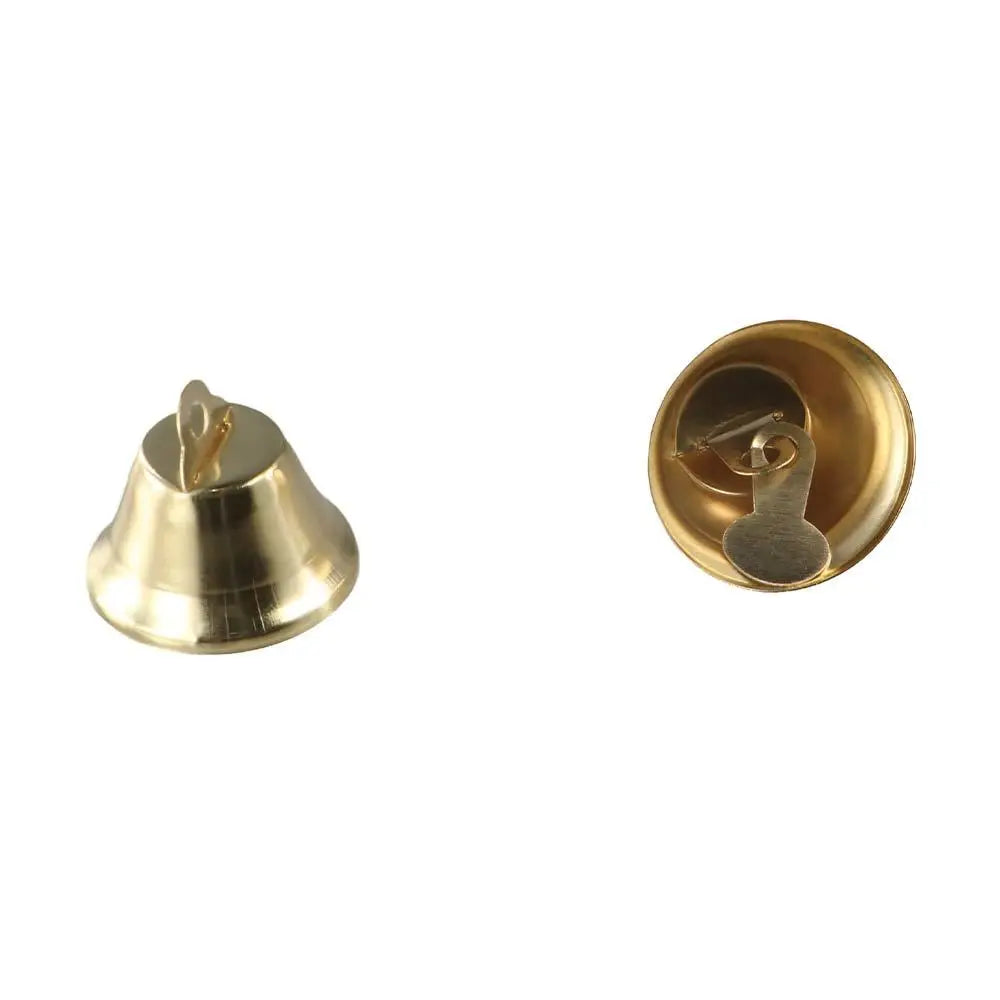 50pcs Gold Jingle Bell Pendants Multi-Size DIY Craft Charms DIY Craft Bell Charms Babs