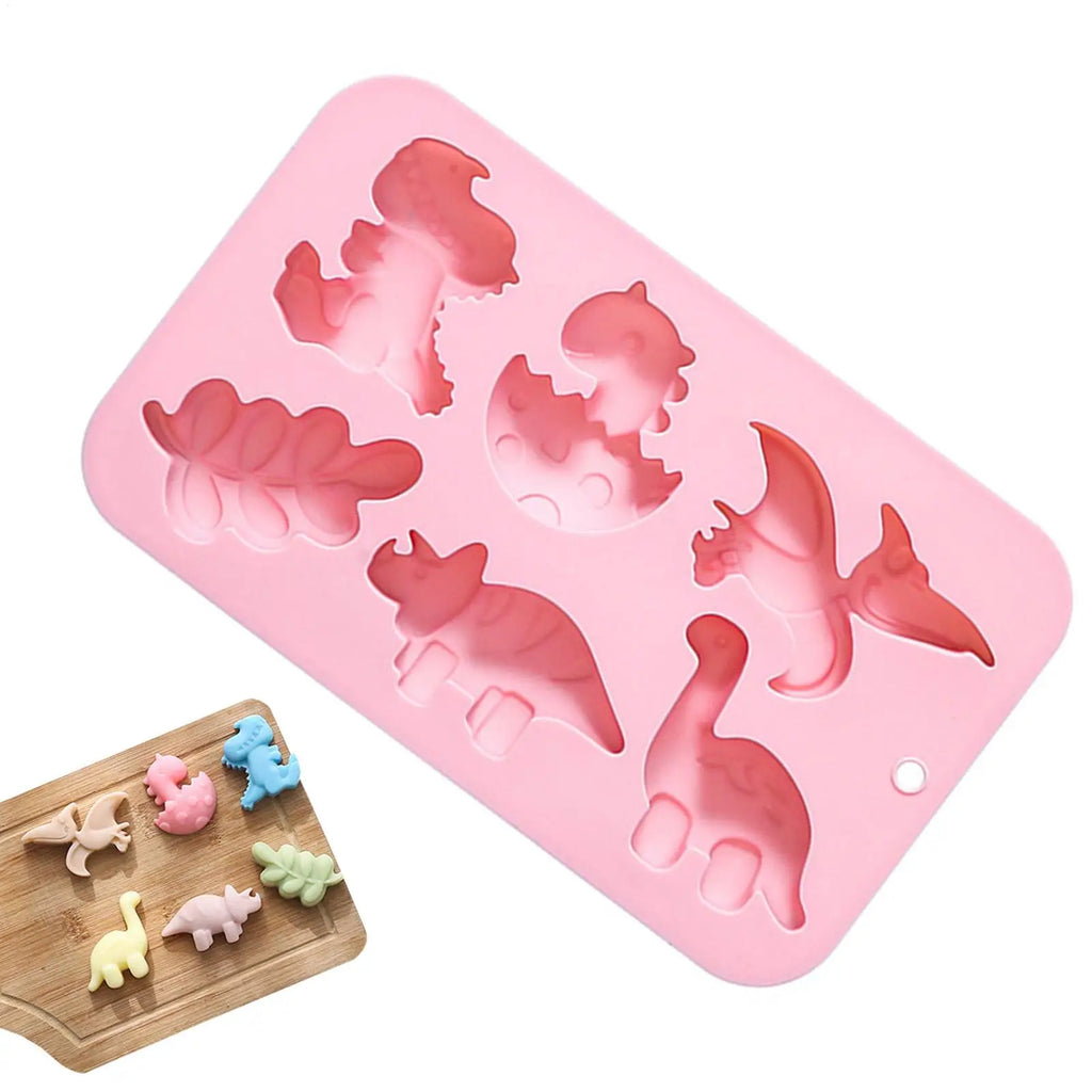 3D Dinosaur Silicone Mold – Cake, Chocolate & Candy DIY Silicone Baking Mold Babs