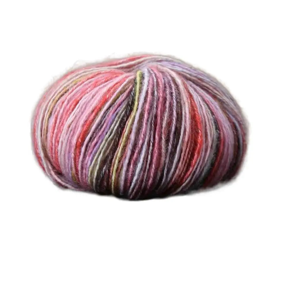 Multicolored Variegated Worsted Knitting Yarn – Super Soft Knitting Yarn Babs Style 12