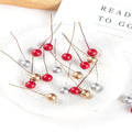 30/50pcs Artificial Berry Beads for Wedding & Christmas Decor Artificial Floral Pick Babs MULTI 30pcs