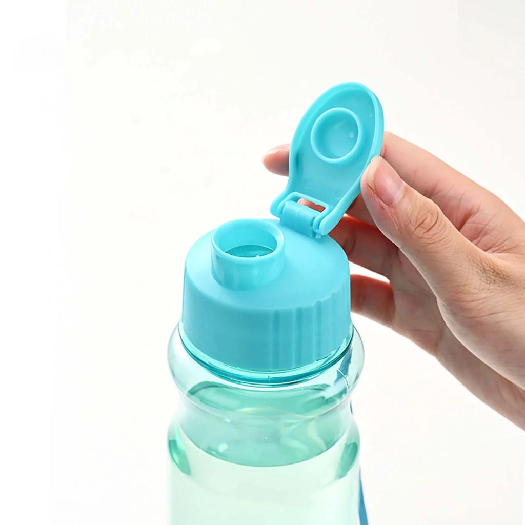 650ml Transparent Sport Water Bottle with Lanyard – Leak-Proof Sport Water Bottle Babs