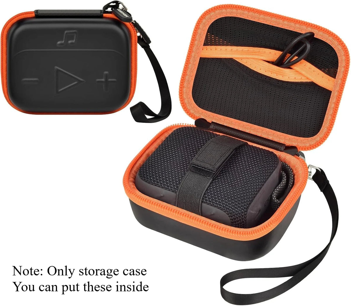 Paiyule Hard EVA Case for JBL Go 4 / Go 3 / Go 3 Eco Speaker Speaker Carrying Case Babs