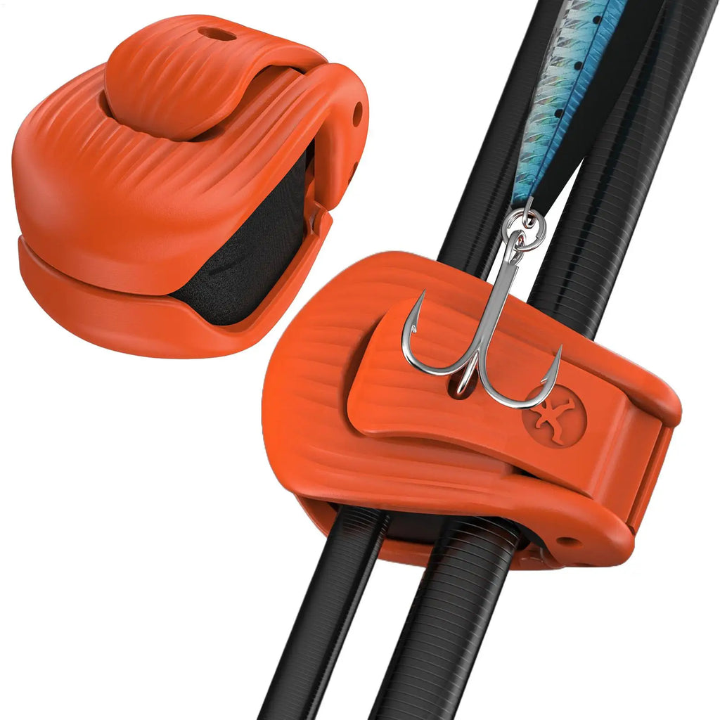 2-Pack Fishing Rod Holder Clips – Portable ABS Pole Fixer Fishing Rod Holder Babs