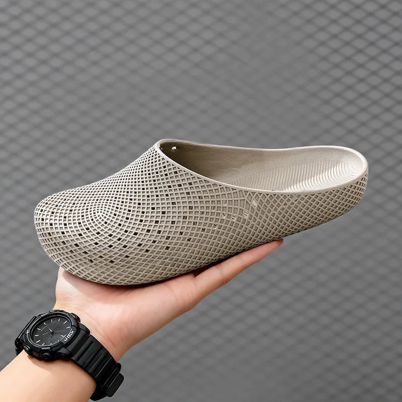 Men's Breathable Slip-On Clogs – Anti-Slip Summer Sandals Slip-On Clogs Babs