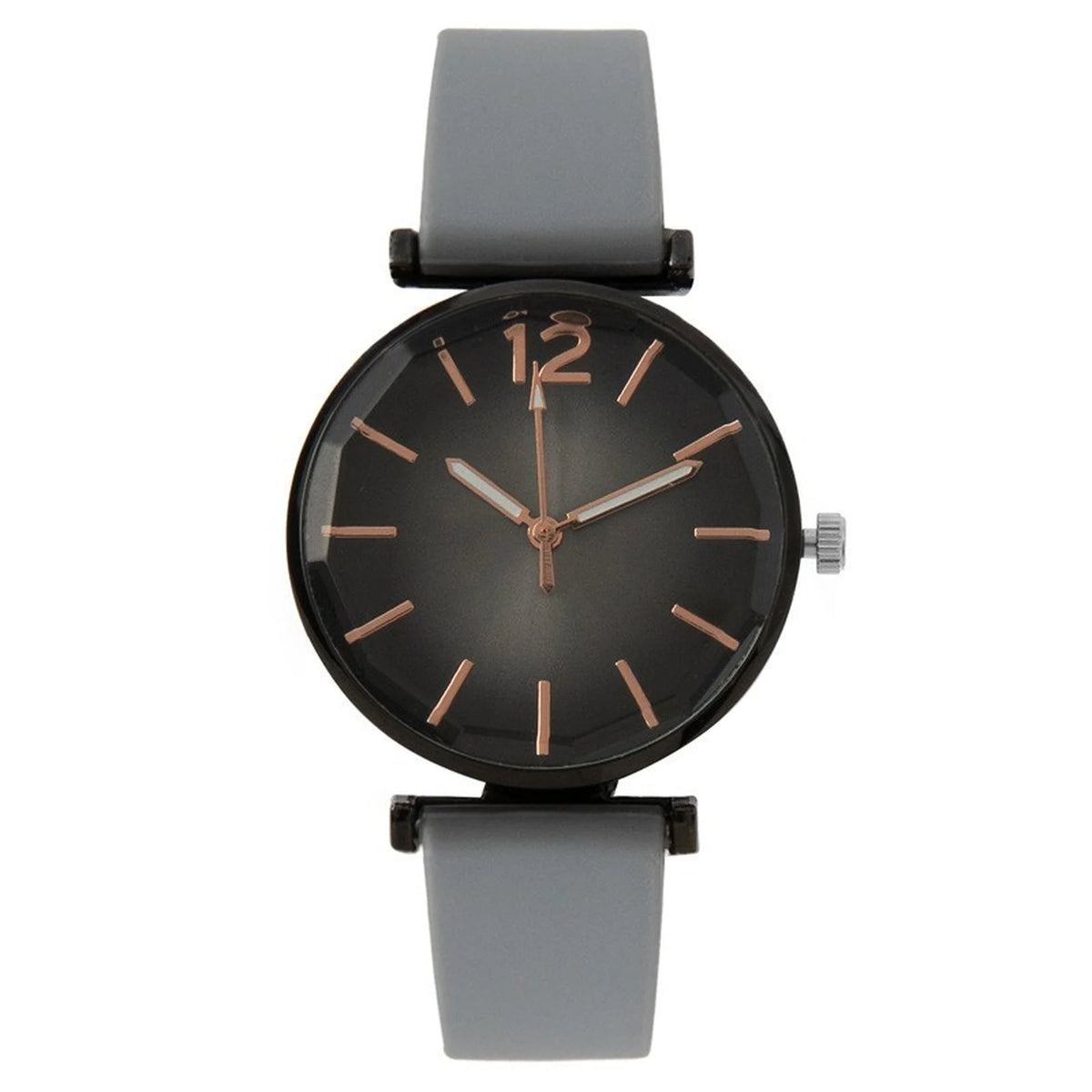Women's Fashion Quartz Watch – Black Dial & Green Strap Ladies Quartz Watch Babs Gray