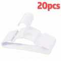 Non-Slip Kids Plastic Hangers 10/20 Pack – Infant & Child Kids Clothes Hangers Babs 20Pcs White