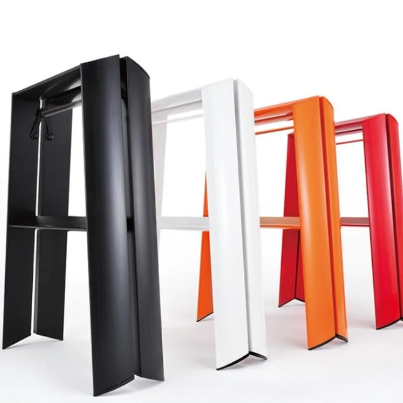 Folding Aluminum 3-Step Ladder – Portable Multifunctional Step Stool Folding Step Ladder Babs