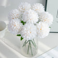 Silk Ball Chrysanthemum Artificial Flowers 10/20 Pcs – Home Décor Artificial Flowers Babs Beige 20 Pieces
