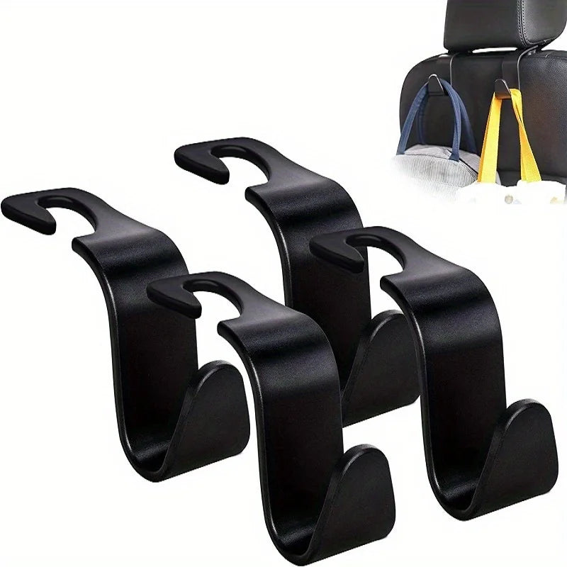 Universal Car Seat Headrest Hooks – Bag & Coat Holder Car Headrest Hook Babs