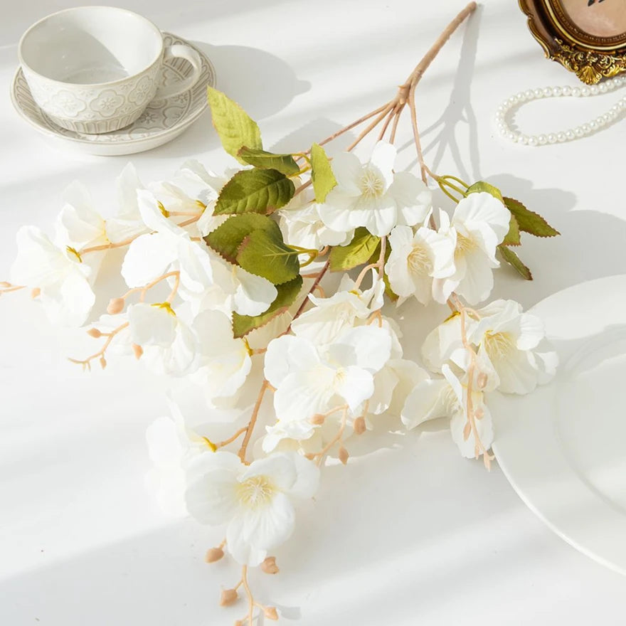 Silk Magnolia Artificial Flowers – Wedding Bouquet & Home Décor Artificial Flowers Babs