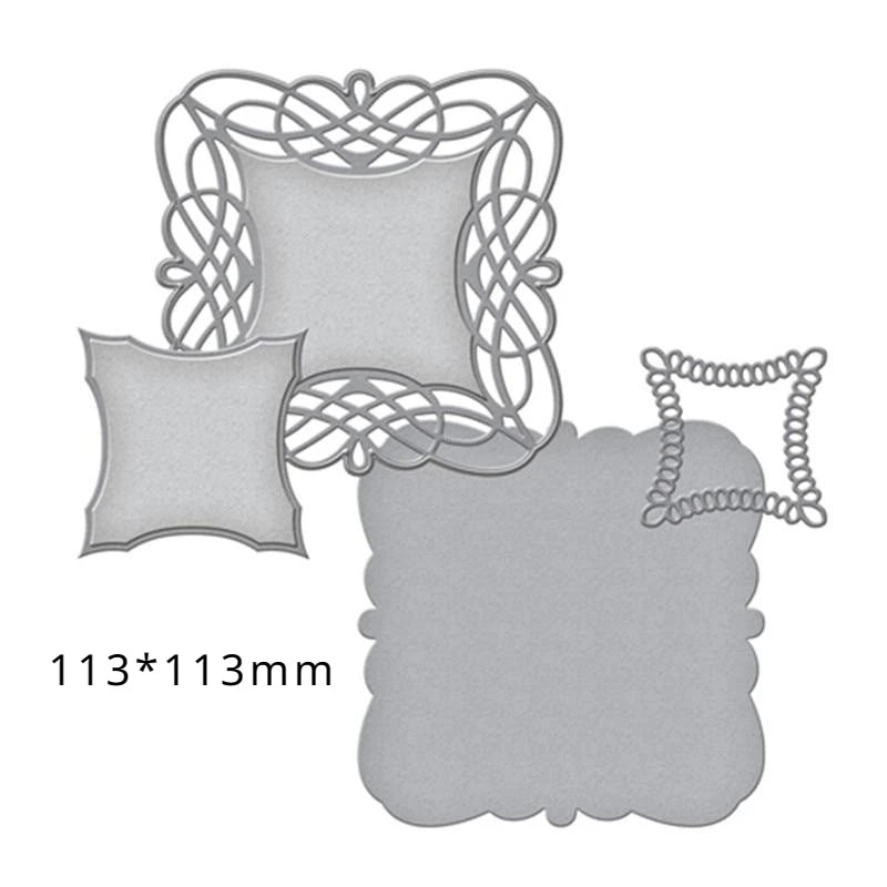 Hollow Frame Metal Cutting Dies – Scrapbooking & Card Making Metal Cutting Dies Babs A
