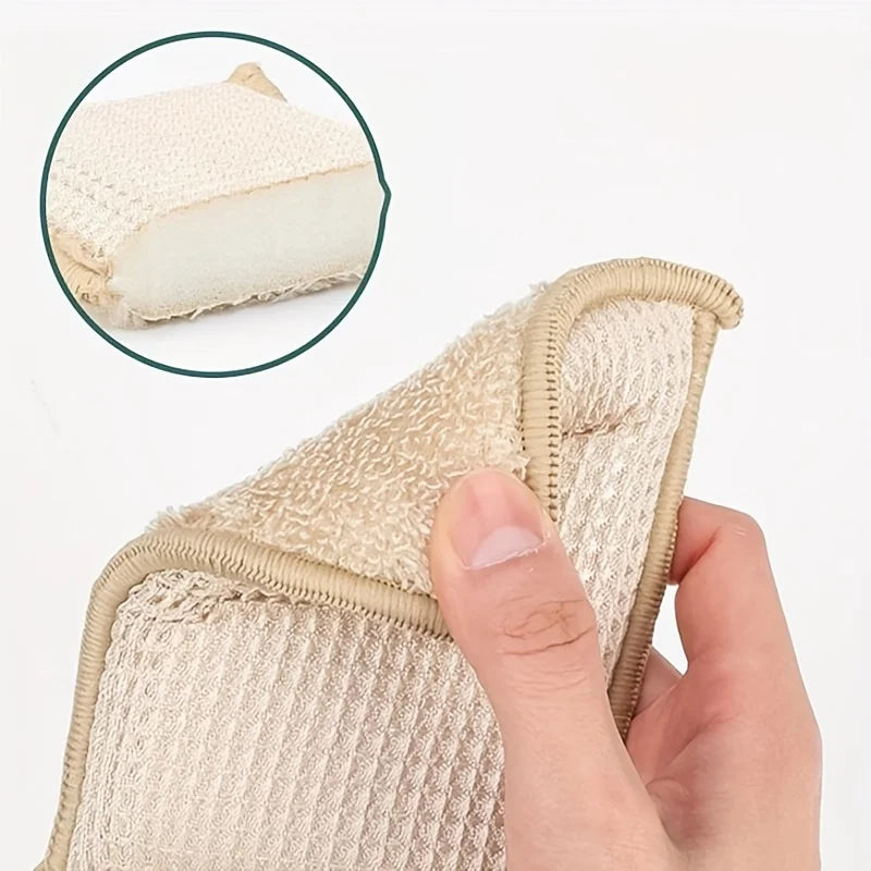 3-Pack Double-Sided Kitchen Sponges – Absorbent & Durable Kitchen Cleaning Sponge Babs