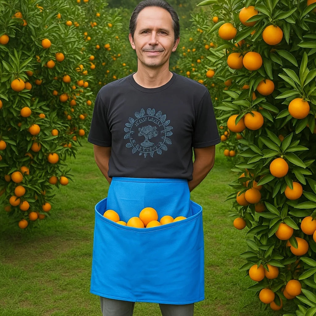 Garden Fruit Picking Bag & Foraging Pouch with Waist Belt Garden Harvest Bag Babs