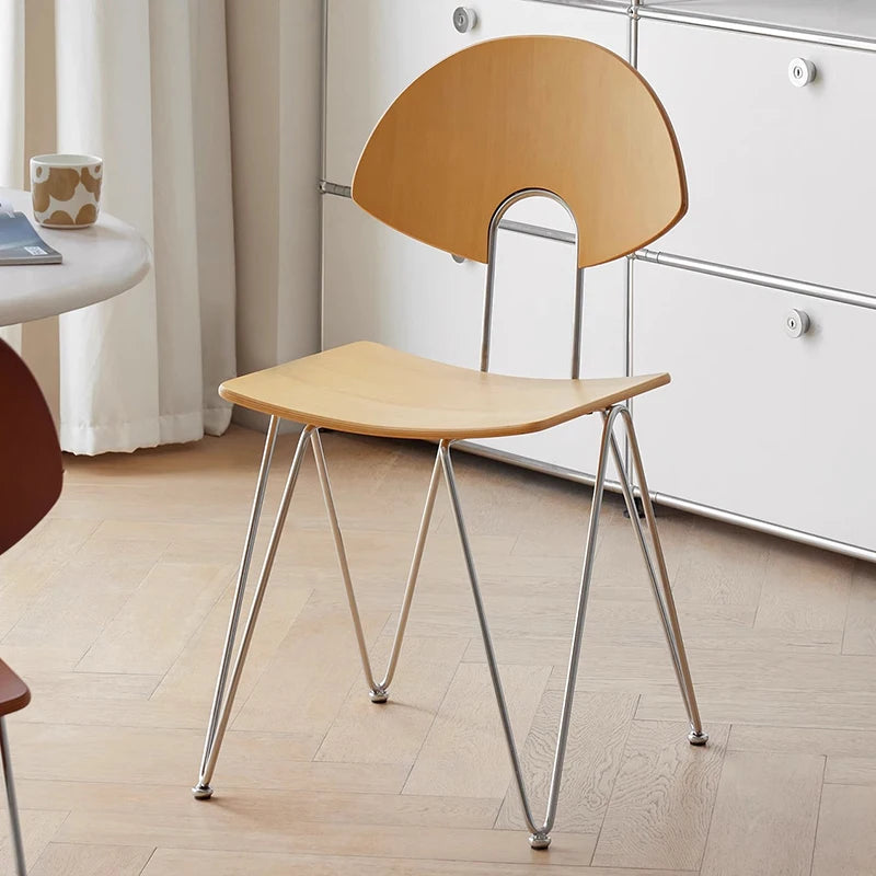 Nordic Solid Wood Dining Chair – Modern Minimalist Design Dining Chair Babs