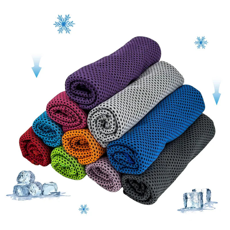 Soft Breathable Cooling Towels for Neck & Face | Sports Set Sport Cooling Towel Babs 25# 10PCS