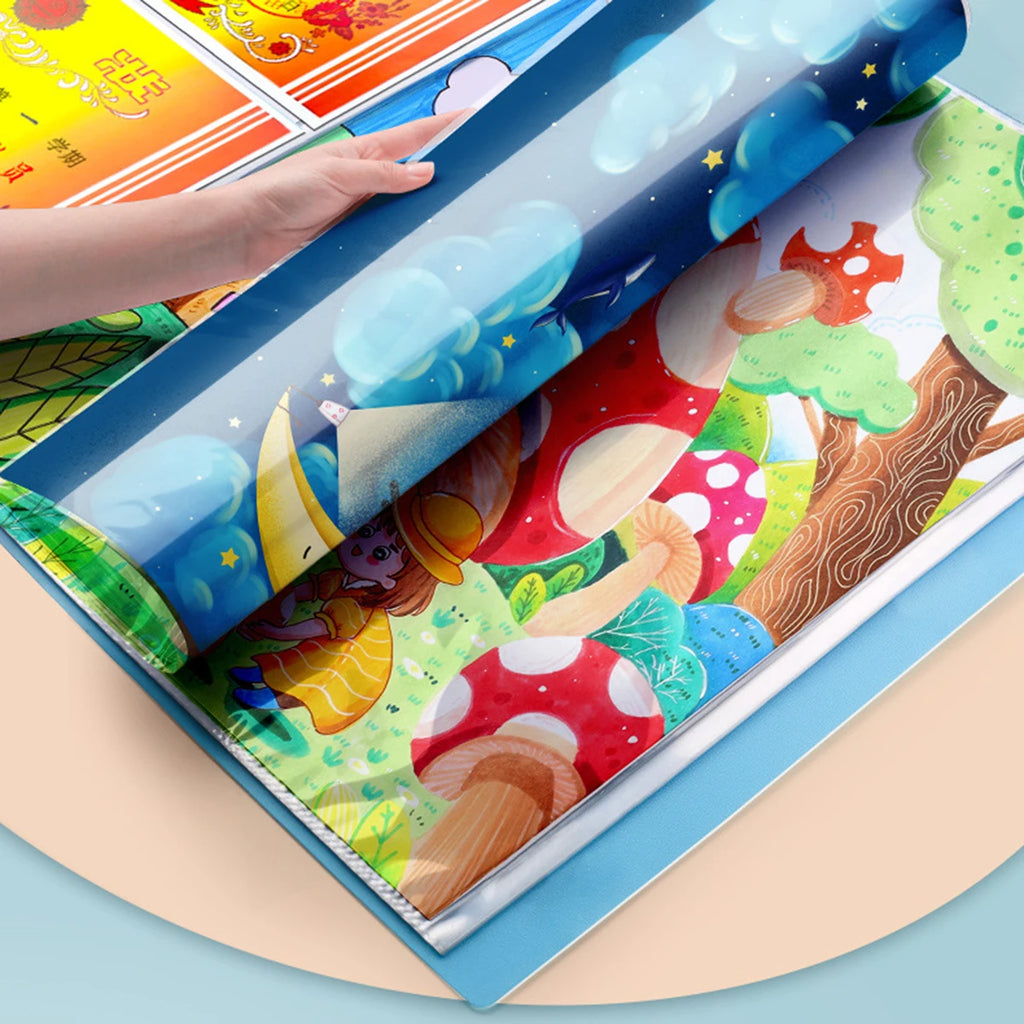 A3 Diamond Painting Storage Book – 30 & 60 Page Clear Folder Art Portfolio Folder Babs