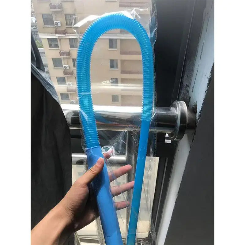 Dryer Vent Hose Cleaning Kit – Vacuum Lint Removal Tool Vent Cleaning Kit Babs blue