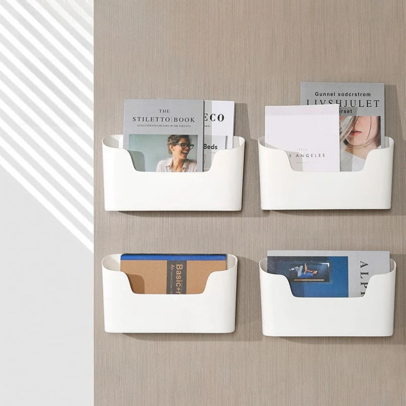 Wall-Mounted Kitchen Storage Box | Cabinet & Fridge Organizer Kitchen Storage Rack Babs