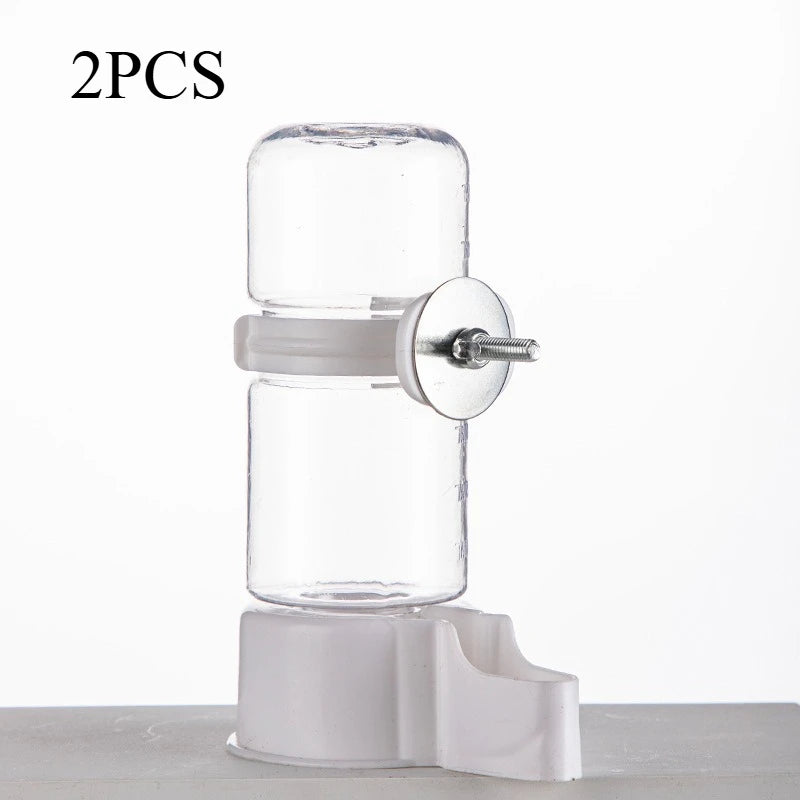 Automatic Bird Water Dispenser Cage-Mount Feeder – 2 Pack Bird Water Dispenser Babs WHITE