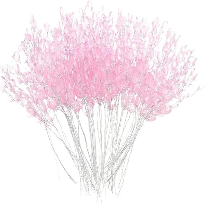 20/40pcs Crystal Acrylic Water Droplets Wedding DIY Decor DIY Craft Decoration Babs Pink 20 pcs