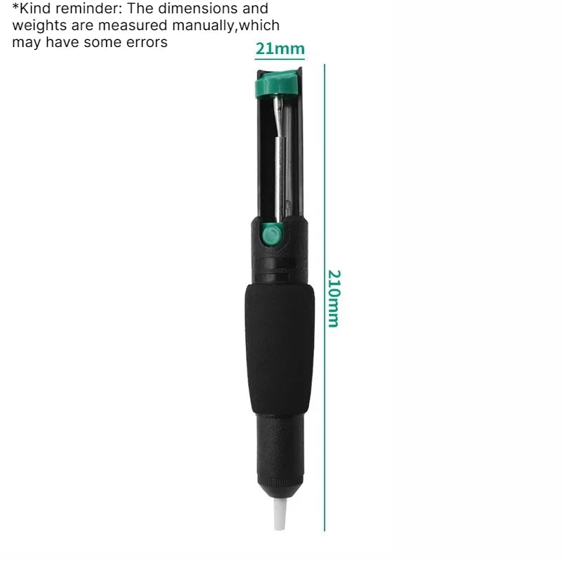 Desoldering Pump Vacuum Solder Sucker Pen – Hand Welding Tool Desoldering Pump Babs