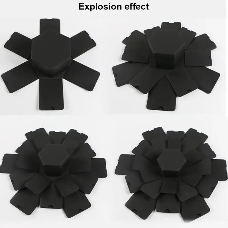 Surprise Explosion Photo Album Scrapbook Box – Keepsake Gift Explosion Gift Box Babs