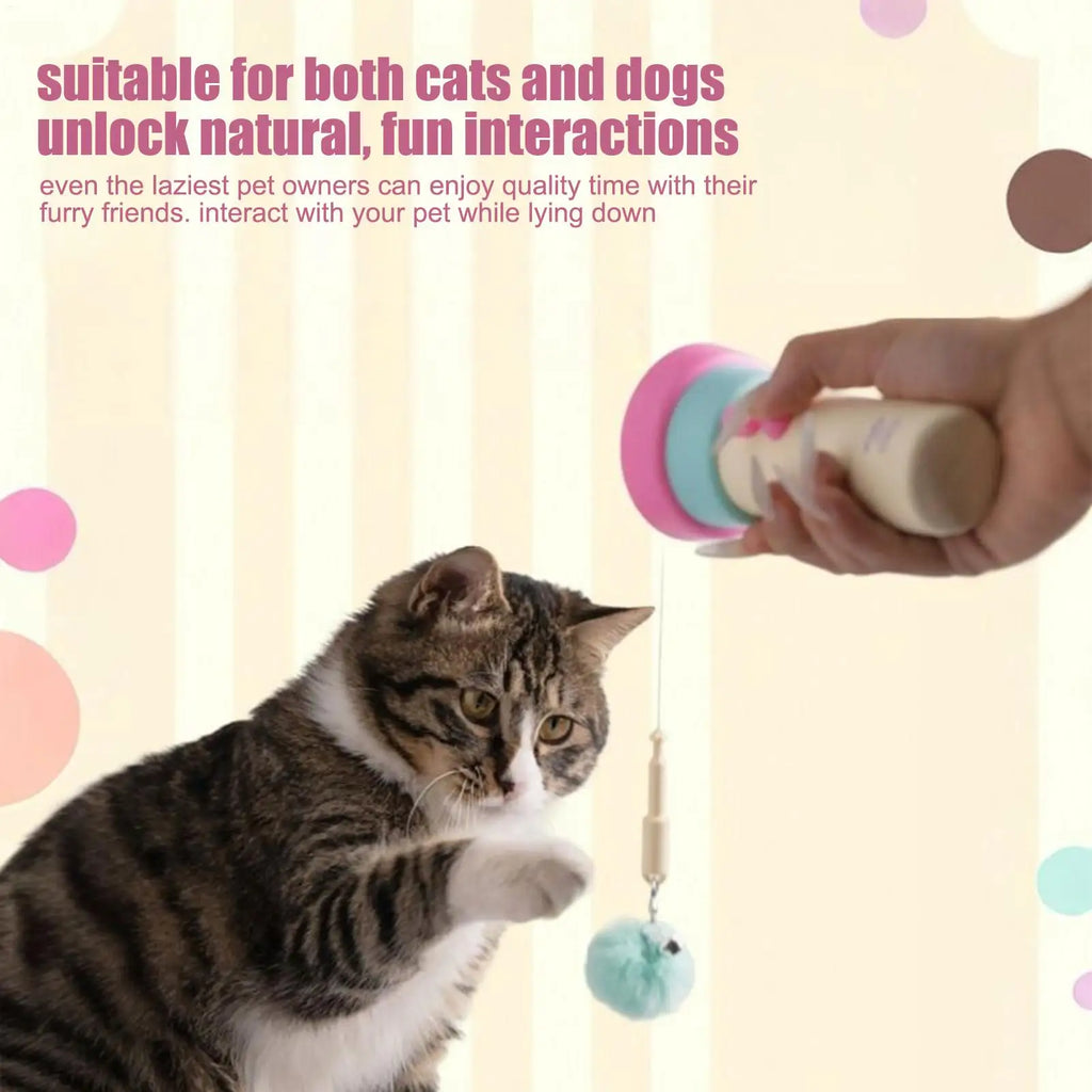 Interactive Electronic Cat Teaser Toy – Indoor Enrichment Interactive Cat Toy Babs