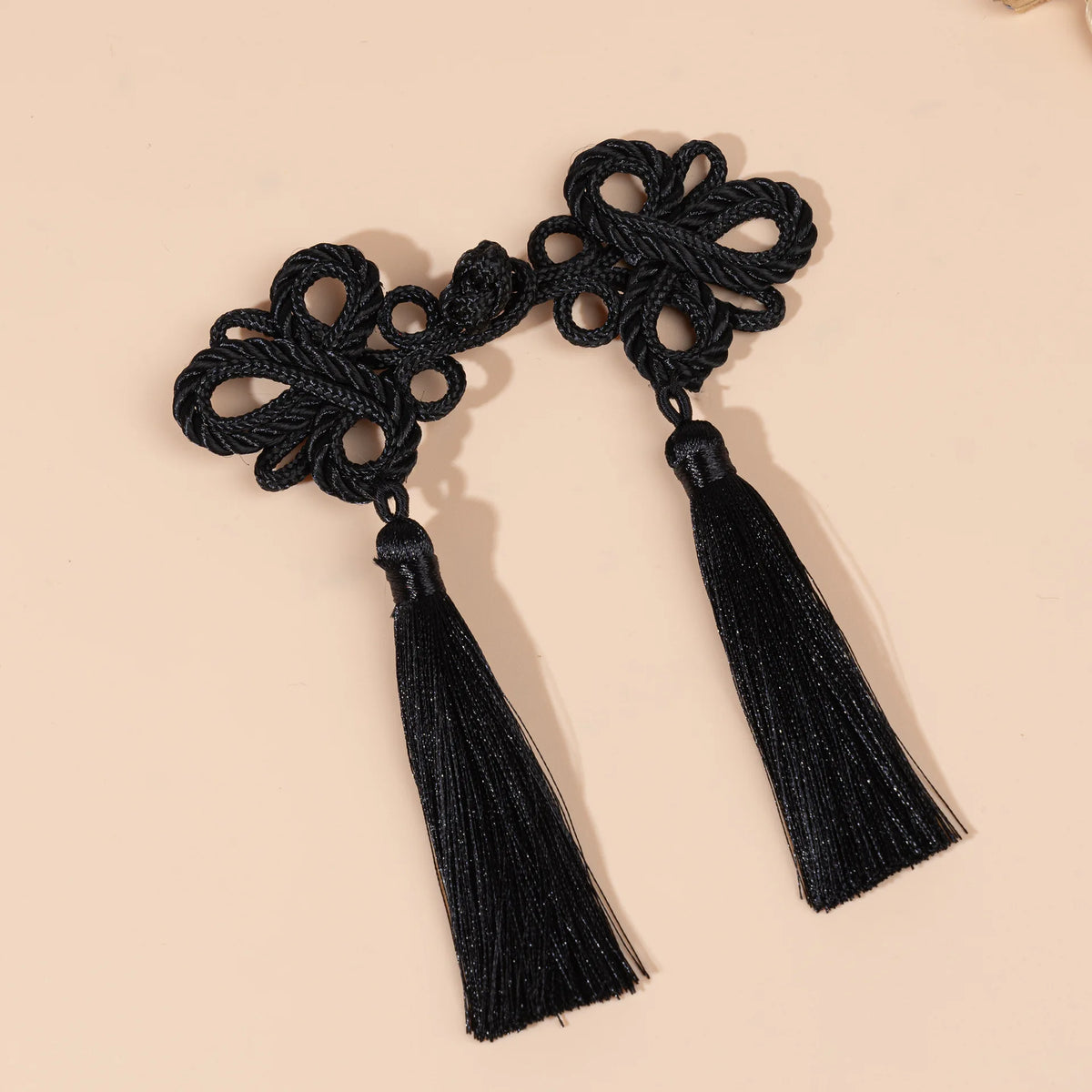 Chinese Knot Frog Buttons – Tassel Cheongsam DIY Fasteners Decorative Sewing Buttons Babs 6