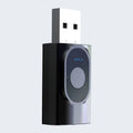 KEBIDUMEI 2-in-1 Bluetooth 6.0 Audio Transmitter Receiver Bluetooth Audio Adapter Babs black