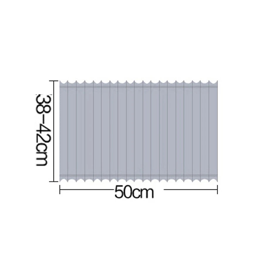 2pcs Car Side Window Sun Shade Curtains – UV Protection Blinds Car Window Curtain Babs