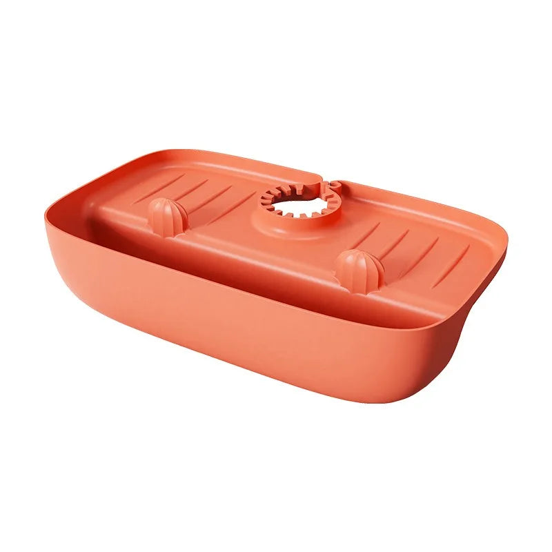 Silicone Sink Drain Rack & Faucet Splash Guard Storage Caddy Sink Drain Caddy Babs