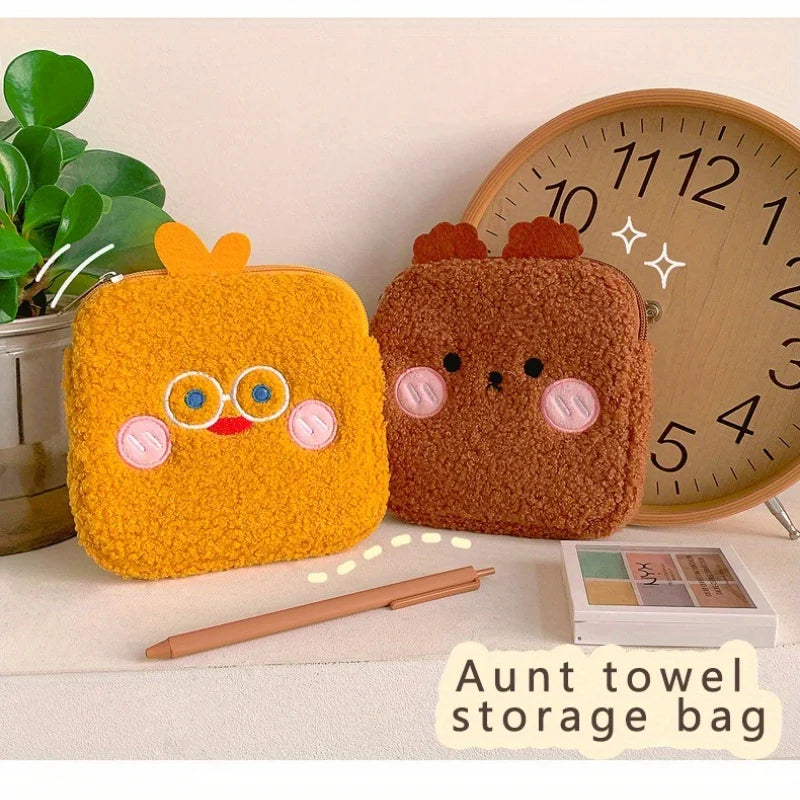 Cartoon Mini Cosmetic Bag – Cute Portable Pouch for Women & Kids Mini Cosmetic Pouch Babs