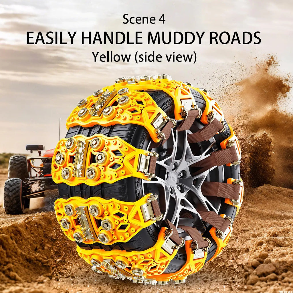 TPU Tire Snow Chains – Anti-Slip Winter Traction for SUVs & Trucks Tire Snow Chains Babs