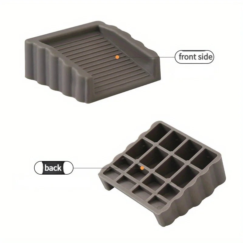 2-Pack Non-Slip Door Stopper Wedges – 4 Colors, Pet-Safe Door Stopper Wedge Babs