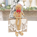 Gingerbread Man Plush Doll – Christmas Tree Hanging Ornament Christmas Plush Ornament Babs Long Legged Boy