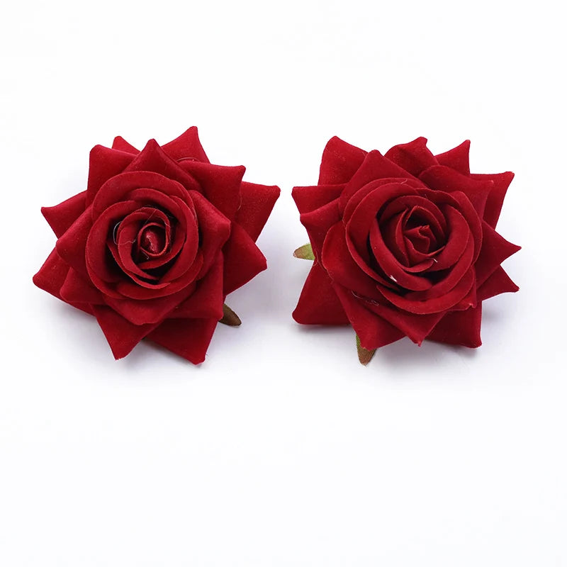 Silk Rose Artificial Flowers for Wedding, Home & Event Décor Artificial Silk Flowers Babs color 5 10 pcs