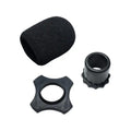 Universal Foam Mic Windscreen & Microphone Protector Sleeve Mic Windscreen Babs Black