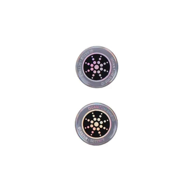 EMF Protection Stickers for Phone, Laptop & Tablet – 2/6 Pcs EMF Protection Sticker Babs 2pcs Silver