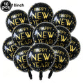 2027 New Year Foil Balloon Set – Gold, Silver & Champagne Party Foil Balloons Babs Ruby As pictures show