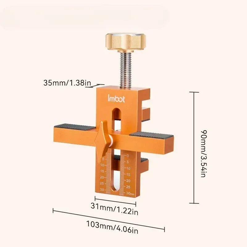 2-in-1 Cabinet Door Installation Jig & Positioning Tool Woodworking Installation Jig Babs Basic model