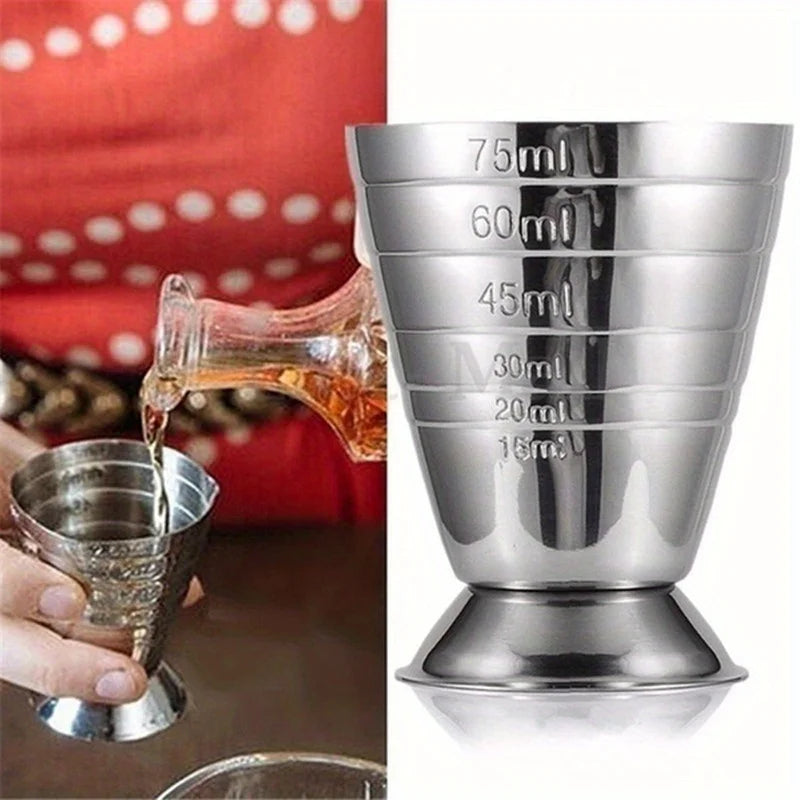 Stainless Steel Cocktail Measuring Jigger with Graduations Cocktail Measuring Jigger Babs