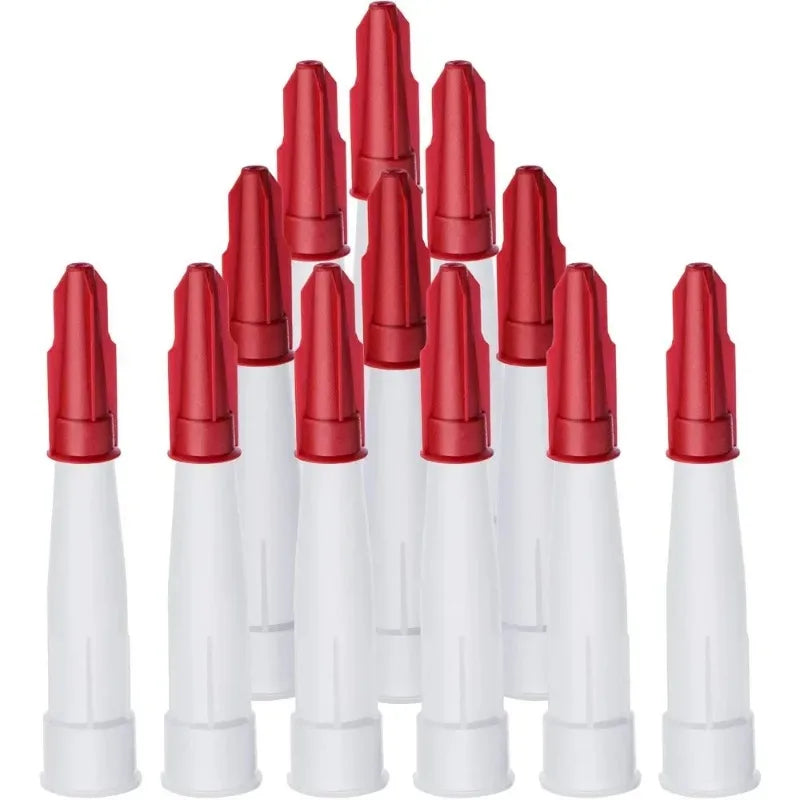 12Pcs Silicone Caulking Nozzle Kit – Spare Sealant Nozzles Caulking Nozzle Kit Babs