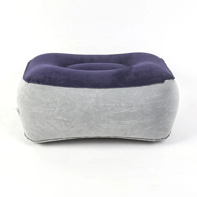 Inflatable Footrest Pillow – PVC Travel & Office Foot Rest Inflatable Footrest Pillow Babs