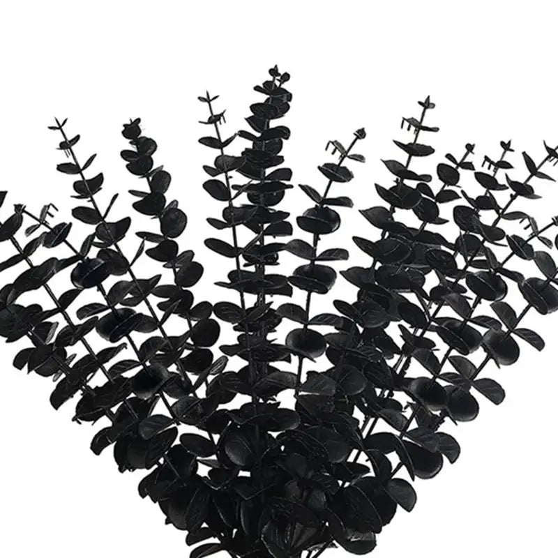 Artificial Eucalyptus Stems – Wedding, Christmas & Home Décor Artificial Floral Stems Babs black 20pieces