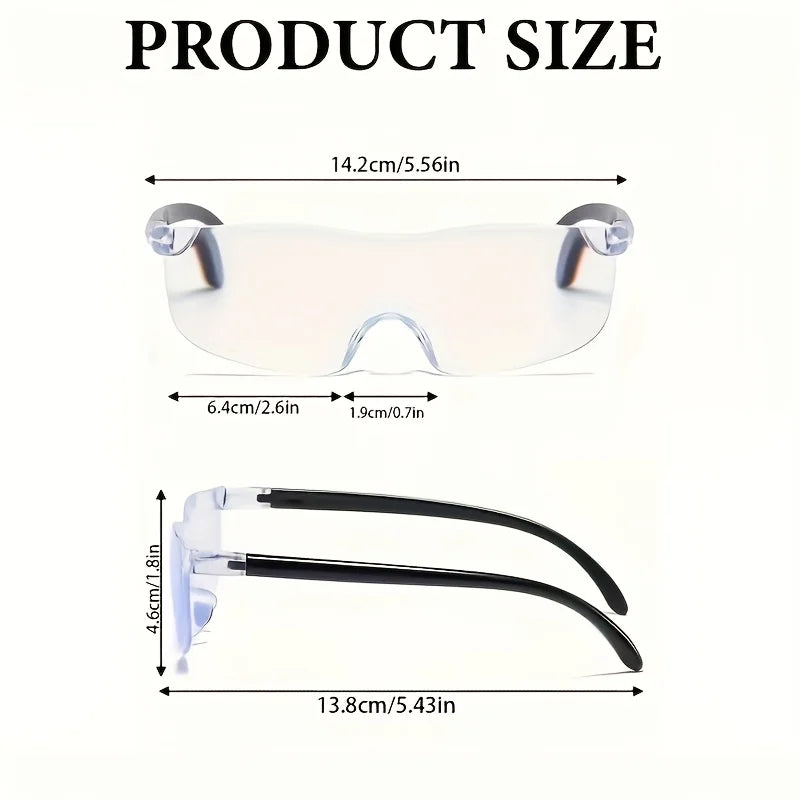 Large Lens Portable Magnifying Glass – 300% Magnification Handheld Magnifier Babs
