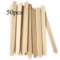 Wooden Popsicle Craft Sticks – Eco-Friendly DIY Ice Cream Sticks Craft Popsicle Sticks Babs 93x10x2 mm 50pcs