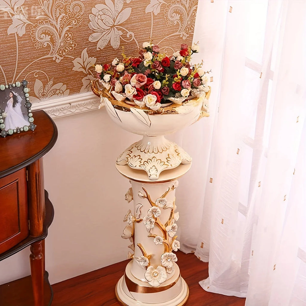 Artificial Silk Roses – Wedding, Home & Festival Decor (1–5 Pcs) Artificial Silk Flowers Babs